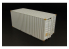 Hauler Kit d'amelioration HLU35072 Container moderne pour Kit italeri 1/35