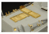 Hauler Kit d'amelioration HLU35040 Sd.Kfz 234/2 Puma grille moteur pour Kit Italeri 1/35