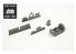 Cmk kit d'amelioration 7392 J2M3 Raiden Cockpit Set pour kit Hasegawa 1/72