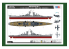Hobby Boss maquettes bateau 86515 Croiseur Hawaii de l'US Navy CB3 1/350