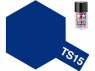 peinture maquette tamiya bombe ts15 bleu brillant
