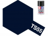 peinture maquette tamiya bombe ts55 bleu foncé brillant