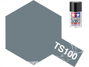Peinture maquette tamiya bombe ts100 Gun Metal Clair satiné