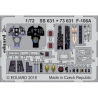 Eduard photodecoupe avion 73631 Am&eacute;lioration F-106A Trumpeter 1/72