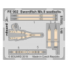 EDUARD photodecoupe avion FE902 Harnais m&eacute;tal Swordfish Mk.II Tamiya 1/48