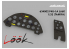 Eduard kit d'amelioration avion Löök 634002 F4U-1A Corsair Tamiya 1/32
