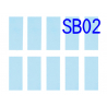 Oups SB02 10 Papiers abrasifs pour Set de maintenance pour Cutter &agrave; Ultrasons