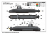 TRUMPETER maquette sous marin 05911 Sous-marin japonais d'attaque de classe Soryu 1/144