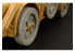 Hauler Kit d'amelioration HLU35046 Roues pour Autoblinda AB-41/43 pour Kit italeri 1/35