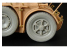 Hauler Kit d'amelioration HLX48263 Roues AUTOBLINDA AB41 pour Kit TAMIYA Supermodel 1/35