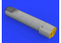 Eduard kit d'amelioration brassin 632126 Armement AN/AAQ-28(V) Litening pod 1/32
