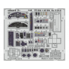 EDUARD photodecoupe avion FE904 Zoom Int&eacute;rieur Heinkel He 111H-6 Icm 1/48