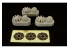 Brengun kit d'amelioration avion BRL144039 kit de moteur allemand (Ju-52) BMW 132 (3 pcs) 1/144