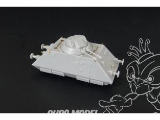 Brengun kit militaire train BRS144016 Schwere Panzer Draisine KUGELBLITZ en resine 1/144