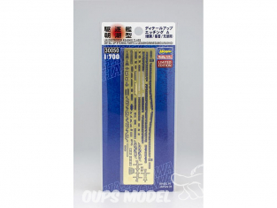 Hasegawa amelioration bateau 30050 Destroyer type Asadhio set de photodecoupe A 1/700