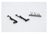Cmk kit d’amélioration 5123 Pattes renforcées de train d'atterrissage principales de P-51D Mustang pour le kit de Revell 1/32
