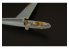 Brengun kit d'amelioration avion BRL144133 LET L-13 Blaník 2pcs pour kit Mark I 1/144