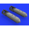 Eduard kit d'amelioration avion brassin 648424 Bombes FAB-500 M54 1/48