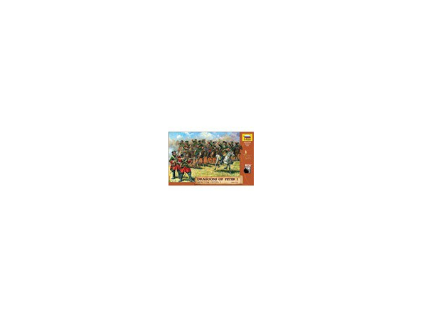 ZVEZDA maquette figurines 8072 Dragons Pierre le Grand 1.72