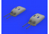 Eduard kit d'amelioration avion brassin 648398 Gun pods Focke Wulf Fw 190A-5/U12 Eduard 1/48