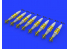 Eduard kit d'amelioration avion brassin 648396 GBU-32 Protégé thermiquement 1/48