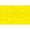 Eduard Express Mask EX609 Messerschmitt Bf 109G-10 TFace Eduard 1/48