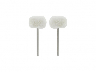 Rota Craft outillage RBF8019/2 2 X POLISSOIRS EN Coton DOUX