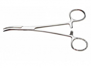 Excel outillage maquette 55530 pince hemostatique courbée