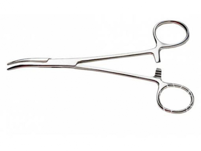 Excel outillage maquette 55530 pince hemostatique courbée
