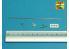 Aber R43 Jeu d'antennes R-43 pour les chars russes comme: T-54 T-55 et autres AVF 1/35
