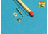 Aber R43 Jeu d'antennes R-43 pour les chars russes comme: T-54 T-55 et autres AVF 1/35