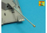 Aber 35L233 Fut de canon de 7,5 cm avec déflecteur de frein à déflecteur simple pour char allemand VK3002 (DB) Amusing 1/35