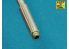 Aber 35L249 Fut de canon russe D-10T 100mm pour T-54B / T-55 1/35