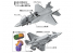 HASEGAWA maquette avion 01576 F-35 Lightning II (Type B) "U.S. Marine" 1/72