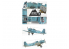 Academy maquette avion 12324 USN SB2U-3 Battle of Midway 1/48