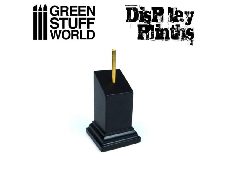 Green Stuff 501643 Socle Carré Bustes 3x3 cm