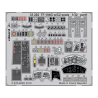 Eduard photod&eacute;coupe avion 33202 Zoom Interieur TF-104G Starfighter avec Sieges C2 Italeri 1/32