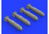 Eduard kit d'amelioration brassin 672194 Bombes à Fragmentation BL755 1/72