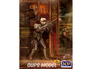 Master Box 24055 LAURIE L’ECLAIR BARNES PREMIÈRE RENCONTRE AUX FRONTIÈRES DE L’UNIVERS LES AVENTURES DE L’ÉTRANGE COMPAGNIE 1/24