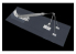 Cmk kit d'amelioration N72019 Torpille de PROUE U-Boot IX avec chargement du treuil et du chariot kit revell 1/72
