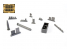 Cmk kit d'amelioration N72019 Torpille de PROUE U-Boot IX avec chargement du treuil et du chariot kit revell 1/72