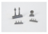 Cmk kit d'amelioration N72021 Ensemble d'extérieur U-Boot IX, partie II kit revell 1/72