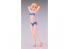 Hasegawa maquette avion 52182 Tamago Girls Collection N ° 03 "Amy McDonnell" avec P-40 Warhawk EGG PLANE