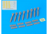Eduard kit d'amelioration brassin 672212 GBU-32 Protégé thermiquement 1/72