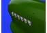 Eduard kit d'amelioration avion brassin 648418 Pipes d'échappement Tempest Mk.V Eduard 1/48