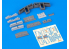 Eduard kit d'amelioration avion brassin 648419 Gun Bays Tempest Mk.V Eduard 1/48