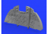 Eduard kit d'amelioration avion Löök 644006 Tempest Mk.V Eduard 1/48