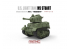 Meng maquette militaire WWT-012 Char leger U.S. M5 Stuart SERIE WORLD WAR TOON