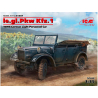 Icm maquette militaire 35581 Kfz.1 voiture du personnel l&eacute;ger allemande de la Seconde Guerre mondiale 100% nouveaux moules 1/35
