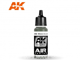 Ak interactive peinture acrylique Air AK2264 Vert Midori Iro 17ml